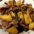 ひなコアラ's cooksnap of when they made 牛肉とじゃがいものオイスター炒め.