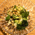 ボブナナ's cooksnap of when they made アボカドとささみのわさび醤油和え♪.