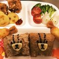 かぽぽのママ's cooksnap of when they made キャラ弁にも♪ルルロロいなり❤.