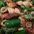 けいしゅ☆'s cooksnap of when they made 簡単‼︎竹輪とピーマンのしらす炒め.