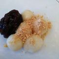はにーくろーばー's cooksnap of when they made お月見団子(白玉粉使用).