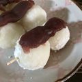 YAMADAきっちん's cooksnap of when they made 白玉粉で♪お月見だんご.