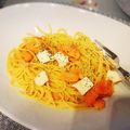 さえぼーん's cooksnap of when they made スモークサーモンとクリームチーズのパスタ.
