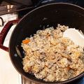マッチャキ子's cooksnap of when they made ストウブで炊くきんぴらおこわ.