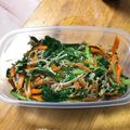 ルークとジェイのママ's cooksnap of when they made にらとにんじんのナムル.