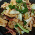 konakiti's cooksnap of when they made イカの回鍋肉風☆.