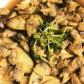 ＊にょにょん＊'s cooksnap of when they made チンするだけ！アサリとナスのバター炒め♪.