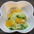 ペコオレンジ's cooksnap of when they made 新発田市給食レシピ！さっぱりみかんサラダ.