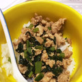 mmmm123's cooksnap of when they made 鶏そぼろの小松菜炒め.