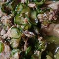 ☆34_ぱんだ☆'s cooksnap of when they made 簡単☆キュウリと鯖缶でサラダ.
