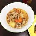 空ちゃんかんちゃん's cooksnap of when they made 圧力鍋で味しみしっとり～☆簡単肉じゃが☆.
