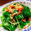 ちゃちゃまる26's cooksnap of when they made そばの実と三つ葉の紅生姜サラダ.