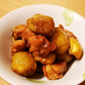 ちーこぶ。's cooksnap of when they made 栗と鶏肉の照り焼き～♪♪.