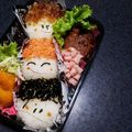 おぴろさん's cooksnap of when they made おにぎりちゃん弁当★旦那様のキャラ弁✿.