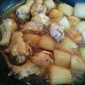 kaoran620's cooksnap of when they made 手羽元と大根のニンニク生姜の胡麻煮♪.