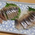 きらり流れ星's cooksnap of when they made さんまの刺身.