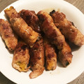 いずまちゃ's cooksnap of when they made 肉巻きかぼちゃの照り焼き.