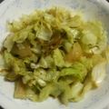 クックYJZ2D2☆'s cooksnap of when they made キャベツとザーサイの炒め物【JA北越後】.
