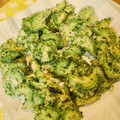 まやチャン's cooksnap of when they made ワタも丸ごと♡やみつきゴーヤのかき揚げ♡.