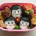 ☆たまり☆'s cooksnap of when they made キャラ弁♡母の日なかよしムスメとママ.