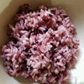 nonocha's cooksnap of when they made 簡単&ヘルシー♪もち麦の黒米ご飯.