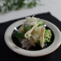 まろんかふぇ's cooksnap of when they made オクラと炙りうす揚げのおろしあえ♪.
