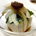 azbjbn's cooksnap of when they made ＊生姜ポン酢deわかめの冷奴＊.