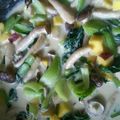 momoazeru's cooksnap of when they made 青梗菜ときのこのヘルシー豆乳クリーム煮.