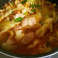 オタンコシェフ's cooksnap of when they made インスタントラーメンで簡単♪プデチゲ風鍋.