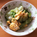 宮ちゃんママ's cooksnap of when they made レタスのあんかけ卵とじ.
