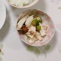 nonkapi's cooksnap of when they made オクラと長芋の梅かつお節和え.
