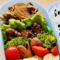 LimeLunch's cooksnap of when they made 焼肉のタレ☆豚だいこん炒め.