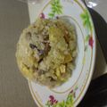 こんどうそめこ's cooksnap of when they made ほろにが　秋刀魚チャーハン.