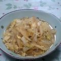 ＊ayano＊'s cooksnap of when they made はくさいとだいこんのたまごとじ.