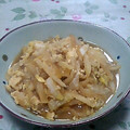 ＊ayano＊'s cooksnap of when they made はくさいとだいこんのたまごとじ.