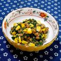ｍａｒｉ♪'s cooksnap of when they made モロヘイヤとトウモロコシの納豆和え.