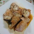 チナネコ☆'s cooksnap of when they made 肉巻き豆腐の照り焼き.