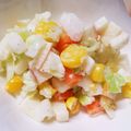 ふにゃぴっぴ's cooksnap of when they made 幼児用キャベツコールスローりんご入り.