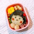 kazupooh77's cooksnap of when they made ちびまる子ちゃん♡キャラ弁.