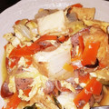 ёdey2upё's cooksnap of when they made めんつゆで簡単★白菜と厚揚げの卵野菜炒め.