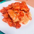 くみっくぅ☆'s cooksnap of when they made さばのトマト煮/イタリアン・メイン魚料理.