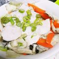ユーロン's cooksnap of when they made 簡単。蒸し料理。鶏胸肉とキャベツ.