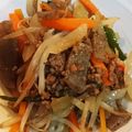 スヌ３'s cooksnap of when they made もやしのチャプチェ風.