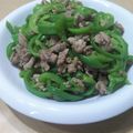 ラリー＆サラ's cooksnap of when they made ☺ピーマンの大量消費に☆簡単♪ピーマン丼.