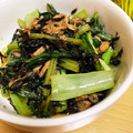 クック7N04HA☆'s cooksnap of when they made 簡単！ひじきとツナと小松菜の炒め煮.