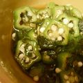 クック6DDLRR☆'s cooksnap of when they made 美味しい〜【モロヘイヤとオクラのお浸し】.
