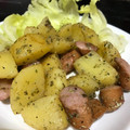 フロイラインめぐ's cooksnap of when they made ポテトとウインナーの海苔マヨ炒め☆.