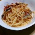 ケンチャナヨ～'s cooksnap of when they made さんまのトマトソースパスタ.