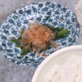 おまるたん's cooksnap of when they made 電子レンジで簡単♪　ほうれん草のおひたし.