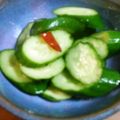 ゆうりママ's cooksnap of when they made お弁当の彩りに☆キュウリの即席いしる漬け.